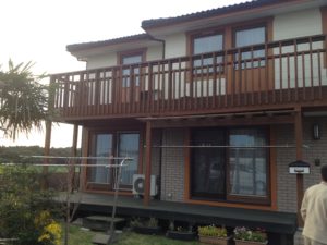大洗町バルコニー交換工事