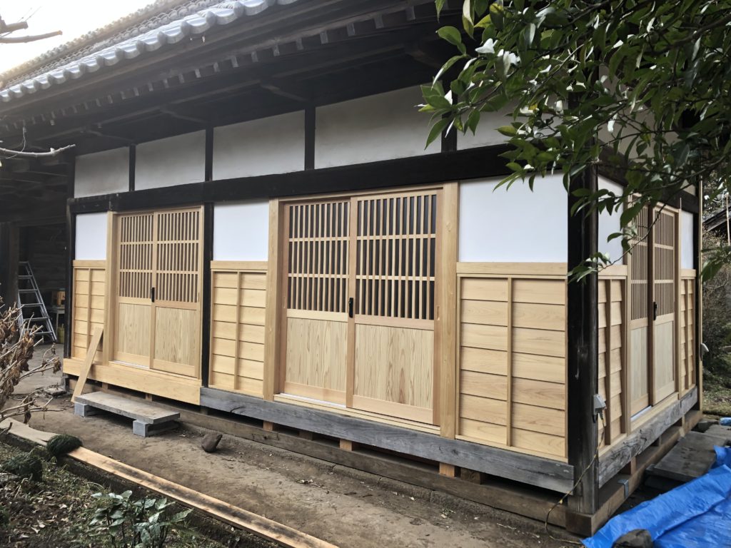 長屋門改装工事